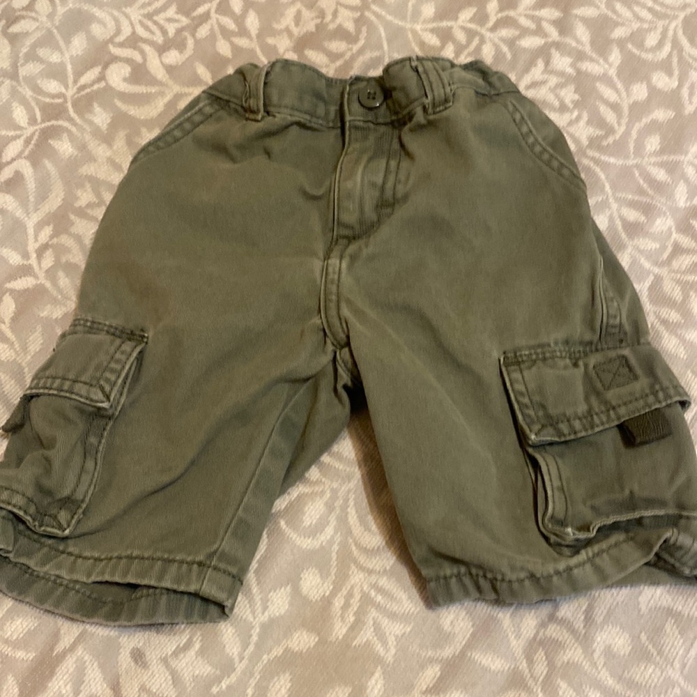 Green shorts